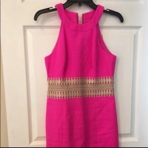 Lilly Pulitzer magenta dress